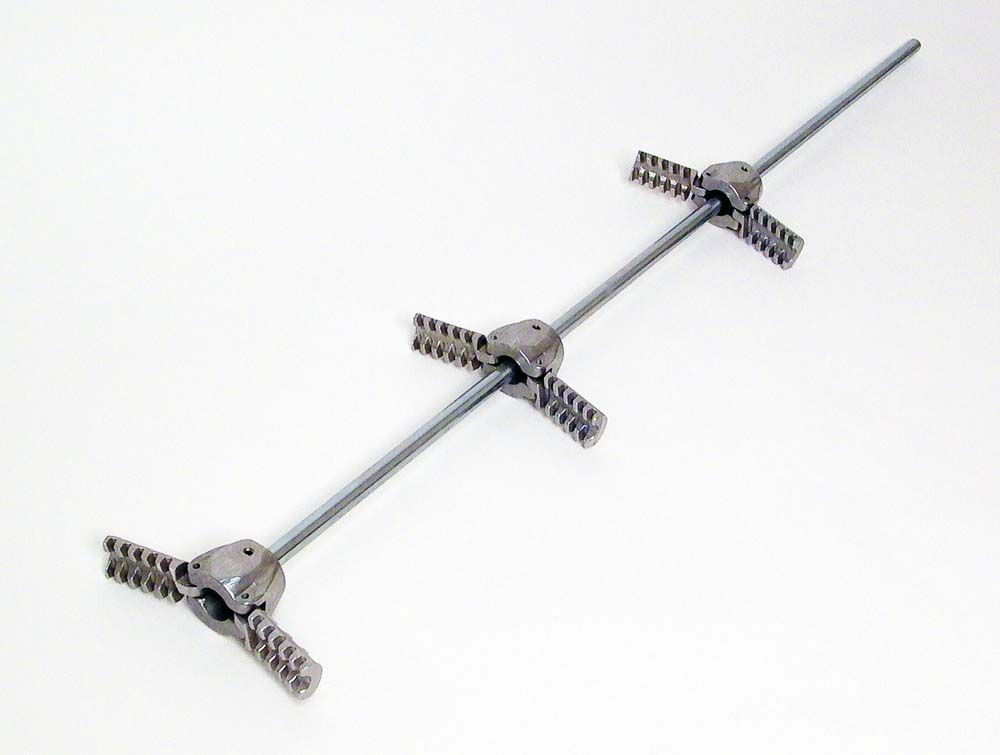 TMS-55-3 Heavy Duty Swing-T Barrel Mixer Blade - Propeller - 36