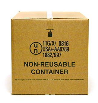 CE3W6 HAZMAT Box with 3 Wall Corrugation - Basco USA