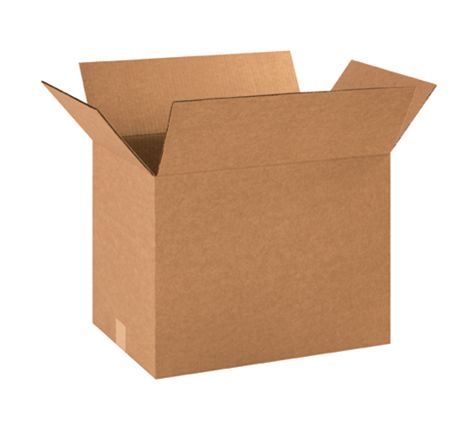 SB181214R Cardboard Boxes, 18 Inch x 12 Inch x 14 Inch, Single