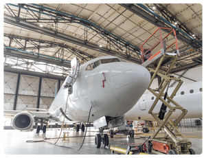 Industrial packaging and containment solutions used in aerospace manufacturing and maintenance facilities