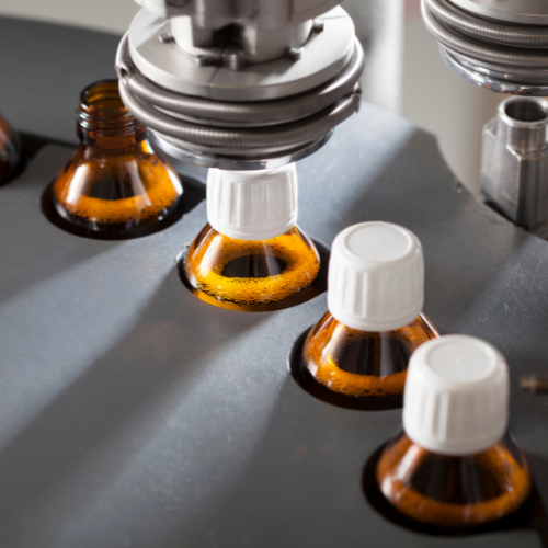 Small round tins for storage