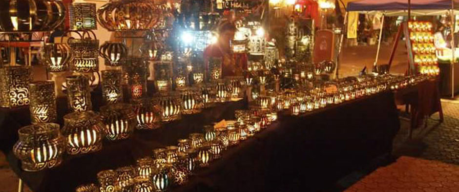 Metal cans made into art