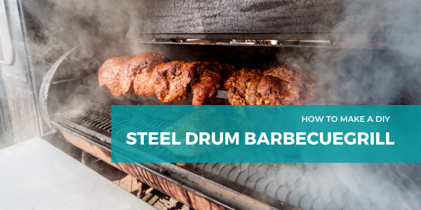 How to Make a Steel Drum Barbecue Grill