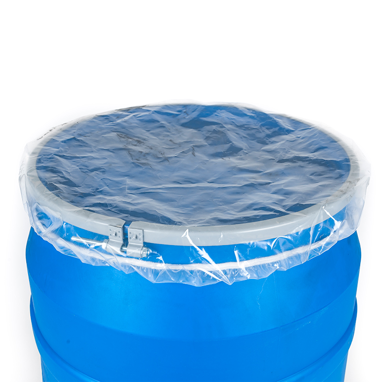 Heavy Duty Vinyl Barrel Cover For 55 Gallon Water Drum With Fill Release Holes 