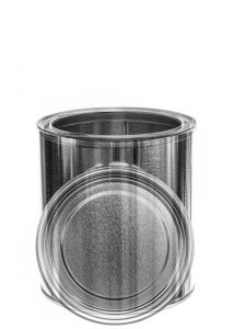 1/2 Gallon Metal Paint Can with Lid - Unlined