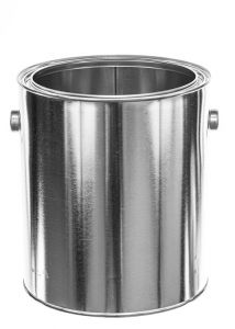 1 Gallon Unlined Steel Metal Paint Can - With Ears