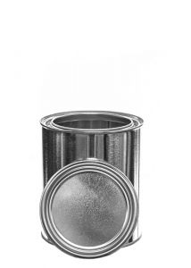 1 Quart Metal Paint Can with Lid - Unlined