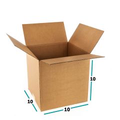 square cardboard box