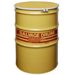 110 Gallon Steel Salvage Drum With Epoxy Phenolic Lining