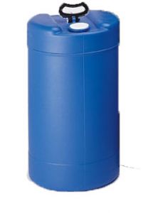 15 Gallon UN Rated Closed Head Blue Plastic Drum With Swing Handle