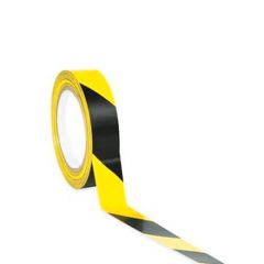 Vinyl Safety Marking Tape - Black/Yellow