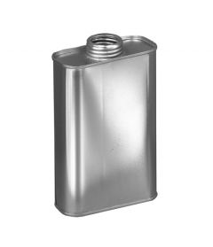 1 Pint F-Style Oblong Metal Can