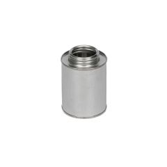 1/2 Pint Metal Flat Top Can, 1 3/4 Inch Delta Opening