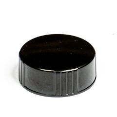 Black Phenolic Caps With Cone Insert - 28 mm