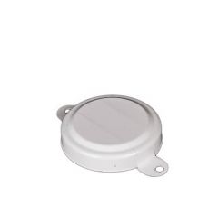 3/4 Inch Round Head Steel Capseal White