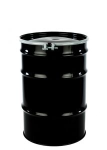 30 Gallon UN Rated Open Head Steel Drum with Rust Inhibitor and Bolt Ring