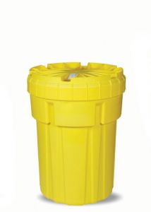 30 Gallon Yellow salvage overpack drum

