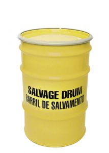 30 Gallon Steel Salvage Drums With Epoxy Phenolic Lining