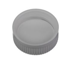 White Child Resistant Polypropylene Lined Screw Cap – 38 mm