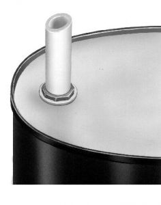 PVDF Bung Adapter For Stainless Steel Pump Tube - Sethco® High Output Drum Pumps