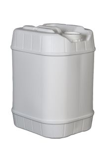 Tight head barrier plastic container