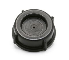 Black Screw Cap with PVC Gasket – 51 mm