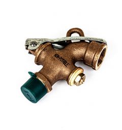 Solid Brass Drum Faucet - 3/4 Inch NPT Inlet - 3/4 Inch NPT Female Outlet