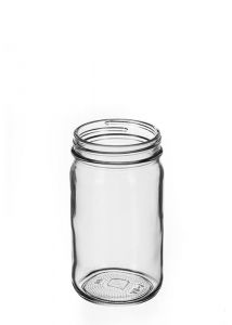 8 Ounce Straight Sided Glass Jars