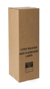 Fluorescent Lamp Recycling Box – 4 Foot
