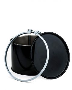 5 Gallon UN Rated Open Steel Drum - Bolt Ring