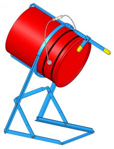 PailPRO® Pail Tipping Stand - Steel