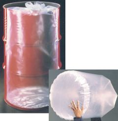 55 Gallon Round Bottom Flexible Liners Tie-Top 4 mil