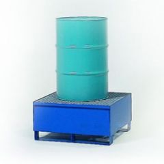 All Steel Spill Containment Pallet Holds 1 Drum