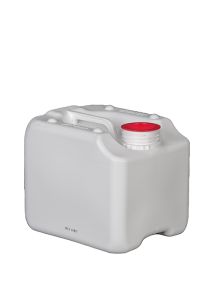 White Barrier plastic jug