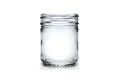 8 oz Glass Wide Mouth Jar