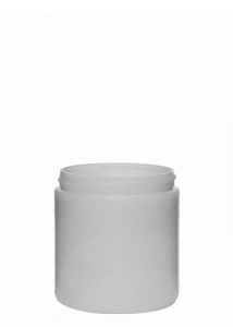 Mifoci 50 Pcs 10 Ounce Clear Plastic Jars Containers with Screw on Lids  Airtight Wide Mouth Food Storage Jar Cylinder Round Jars for Kitchen Dry  Food