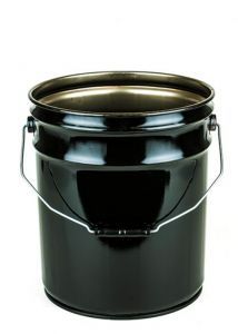 5 gallon open head steel pail