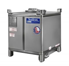 350 Gallon Stainless Steel IBC Tank With TranStore® Advanced Technology