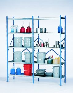 Containment Shelving System 72 Inch X 18 Inch X 84 Inch