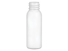 1 oz white cosmo bullet round bottle
