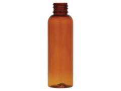 2 oz Light Amber PET Cosmo Round Bullet 20-410