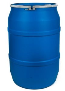 55 Gallon Drum blue