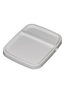 2 Gallon EZ Stor® Plastic Container Hinged Lid