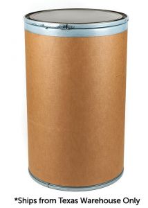 55 Gallon Fiber Drum, Lok-Rim ®, UN Rated, Steel Cover