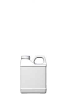 8 oz white f-style bottle