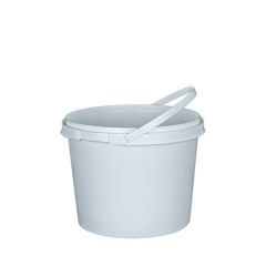 10 lb Round Plastic Container - IPL Commercial Series