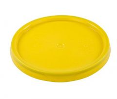 Yellow pail lid
