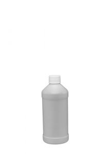 HDPE Modern Round Bottles - 4 Ounce