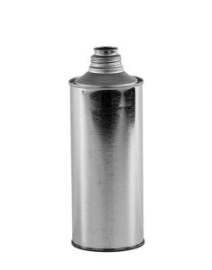 1 Pint Round Cone Top Metal Can - 1 1/8 Inch Beta