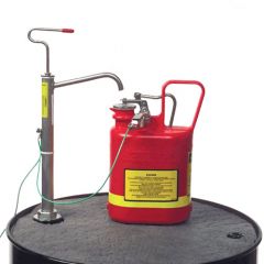 FM-Approved Hand Drum Pump - Stainless Steel